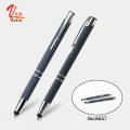 Item promocional exclusivo logotipo personalizado caneta caneta caneta caneta de alumínio metal